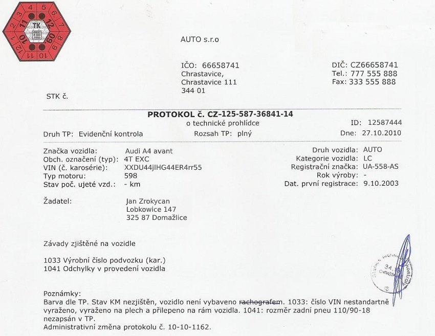 Evidenční kontrola